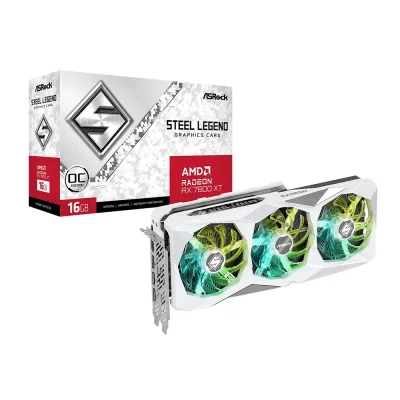 ASRock AMD Radeon RX 7800 XT Steel Legend 16GB GDDR6 OC Edition Видео карта