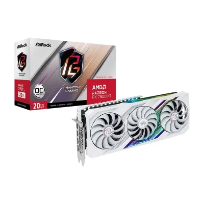 ASRock AMD Radeon RX 7900 XT Phantom Gaming White 20GB GDDR6 OC Edition Видео карта