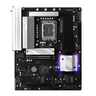 ASRock B860 Pro RS WiFi, LGA 1851, DDR5, WiFi Дънна платка