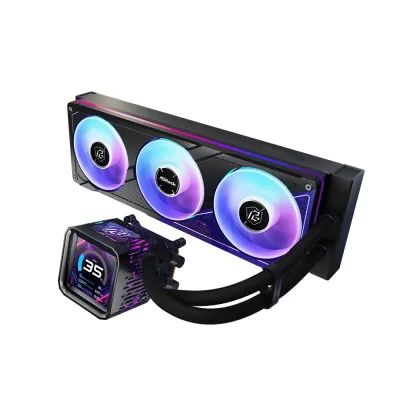 ASRock Phantom Gaming 360 LCD ARGB Black AIO Воден охладител за процесор