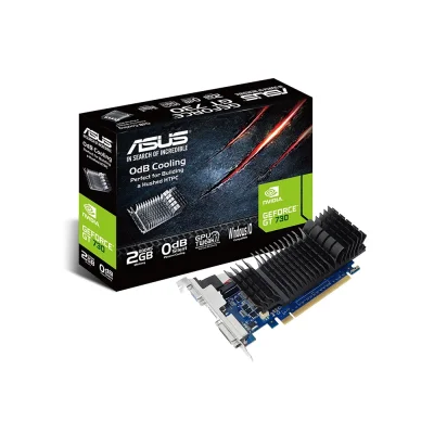 ASUS GeForce GT 730 Silent Low Profile, 2GB GDDR5 Видео карта