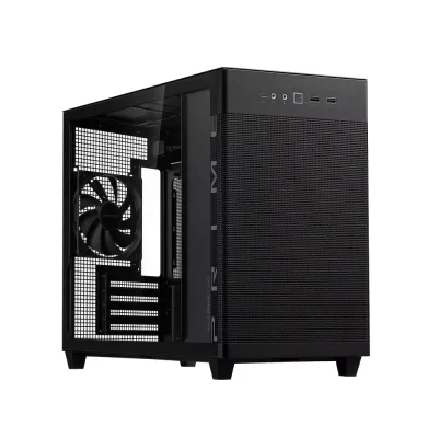 Asus Prime AP201 Tempered Glass Black Компютърна кутия