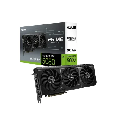 ASUS Prime GeForce RTX 5080 OC, 16GB GDDR7 Видео карта