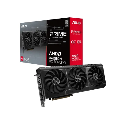 ASUS Prime Radeon RX 9070 XT OC Edition, 16GB GDDR6 Видео карта