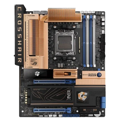 ASUS ROG CROSSHAIR X870E 2006, AM5, DDR5, Wi-Fi 7, 10GbE Дънна платка