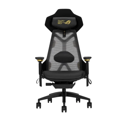 ASUS ROG Destrier Edition 20 Black/Gold Ергономичен геймърски стол