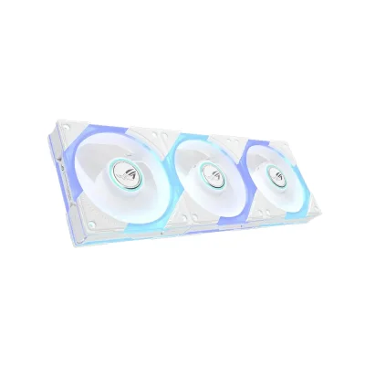 ASUS ROG Eurux GR120 120mm ARGB White Reverse Комплект вентилатори (3 броя)