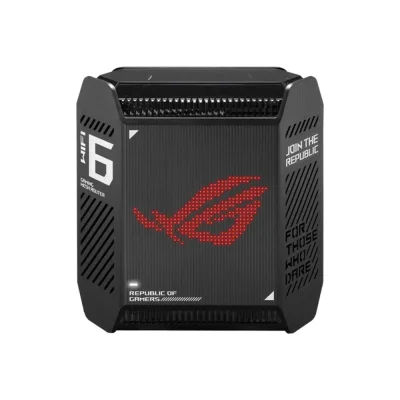 Asus ROG Rapture GT6 AX10000 WiFi 6, AiMesh, 1-pack Black Геймърски меш рутер