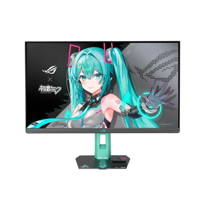 ASUS ROG Strix XG27ACMEG-G Hatsune Miku Edition 27'' Fast IPS, 260Hz, WQHD (2560 x 1440), 0.3ms Геймърски монитор