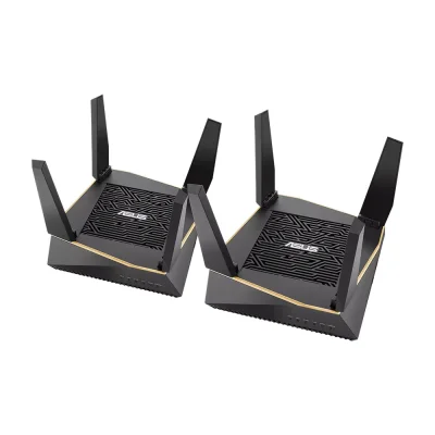 Asus RT-AX92U, Tri-Band, WiFi 6, 2-pack, AiMesh Меш рутери