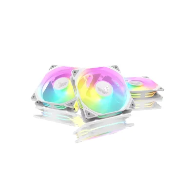 Asus TUF Gaming TR120 120mm ARGB White Reverse Комплект вентилатори (3 броя)