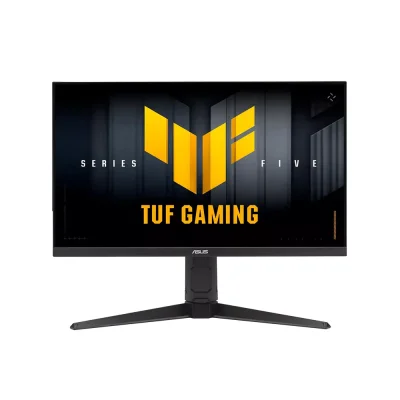 ASUS TUF Gaming VG27UQEL5A 27" Fast IPS, Dual Mode 310Hz / 80Hz, 0.3ms, 4K UHD (3840 x 2160), AMD FreeSync Premium, G-SYNC Compatible, VESA DisplayHDR 400 Геймърски монитор