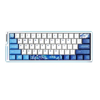 ATK x Leviatan EDGE 60 HE 8K Геймърска механична клавиатура с Gateron Magnetic Jade Gaming регулируеми суичове