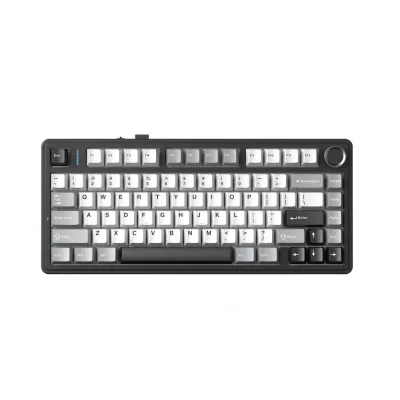 Aula F75HE Black/Grey Безжична геймърска клавиатура с TTC Black King Magnetic суичове