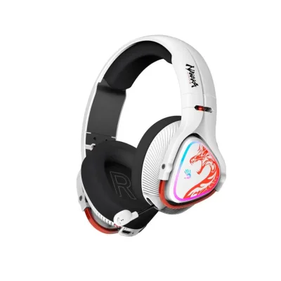 Bloody MR720 Naraka RGB White Безжични геймърски слушалки