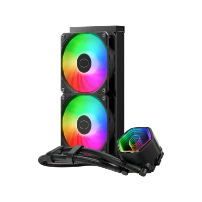 Cooler Master MasterLiquid 240 Core II ARGB 240mm ARGB Black AIO Воден охладител за процесор