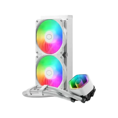 Cooler Master MasterLiquid 240 Core II ARGB 240mm ARGB White AIO Воден охладител за процесор