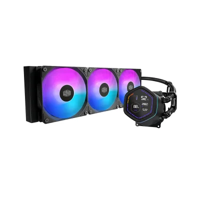 Cooler Master MasterLiquid Core Nex Digital 360 ARGB 360mm ARGB Black AIO Воден охладител за процесор