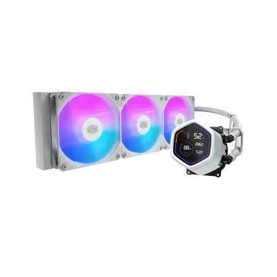 Cooler Master MasterLiquid Core Nex Digital 360 ARGB 360mm ARGB White AIO Воден охладител за процесор
