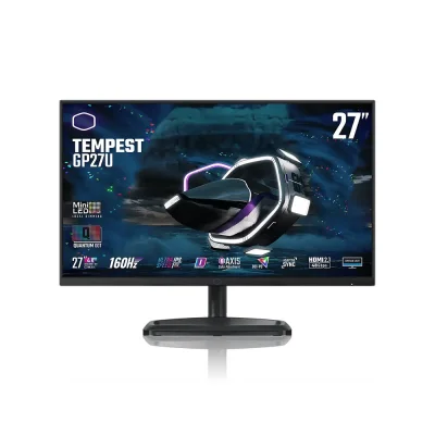 Cooler Master Tempest GP27U 27", IPS, 1ms, 160Hz, 4K UHD (3840 x 2160), DisplayHDR 1000 Геймърски монитор