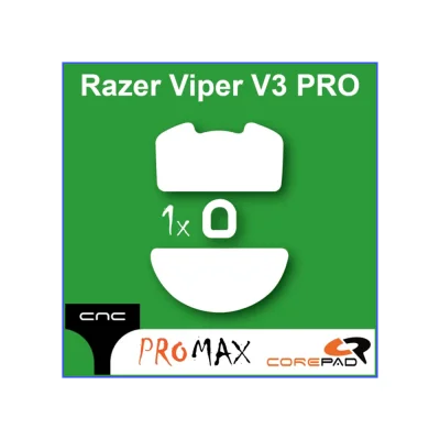 Corepad Skatez CNC milled PRO MAX M299 Крачета за мишка Razer Viper V3 / Viper V3 Pro