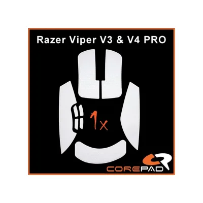 Corepad Soft Grips #840 White за Razer Viper V3 Pro / Viper V4 Pro Грип ленти