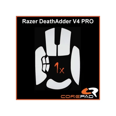 Corepad Soft Grips #889 White за Razer DeathAdder V4 Pro Грип ленти