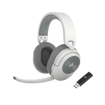 Corsair HS55 White Безжични геймърски слушалки с микрофон