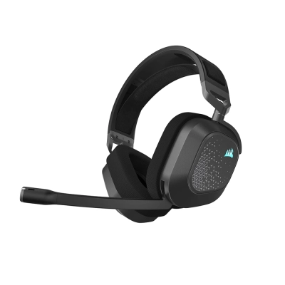 Corsair HS80 v2 MAX Wireless Steel Gray Геймърски безжични слушалки с микрофон