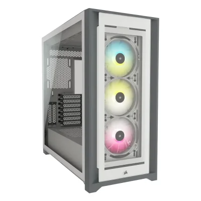Corsair iCUE 5000X RGB White Компютърна кутия