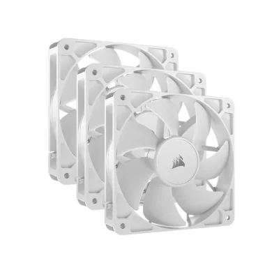 Corsair RS120 120mm PWM White Комплект вентилатори (3 броя)