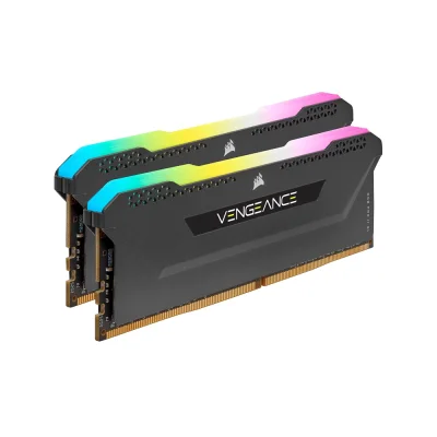 Corsair VENGEANCE RGB PRO SL Black 16GB (2x8), DDR4, 3200 MHz, CL16 Рам памет