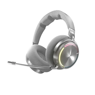 Corsair Virtuoso Max Wireless Silver Геймърски безжични слушалки с микрофон