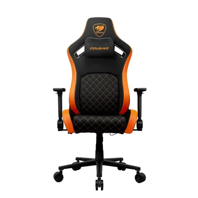 Cougar Defensor Black Orange F Ергономичен геймърски стол