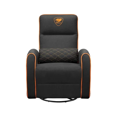 Cougar Fidom Orange/Black Геймърски фотьойл
