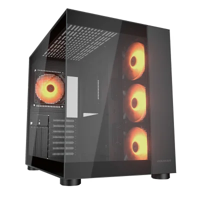 Cougar FV150 RGB Black Компютърна кутия