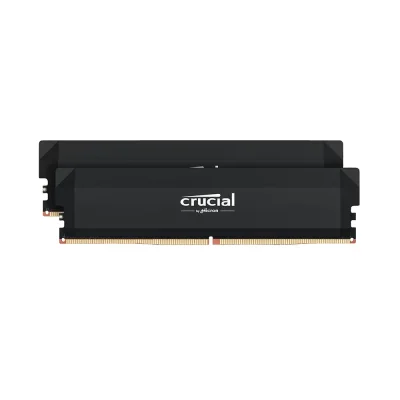 Crucial Pro Overclocking Black 32GB (2x16), DDR5, 6400 MHz, CL38, AMD EXPO & Intel XMP Рам памет
