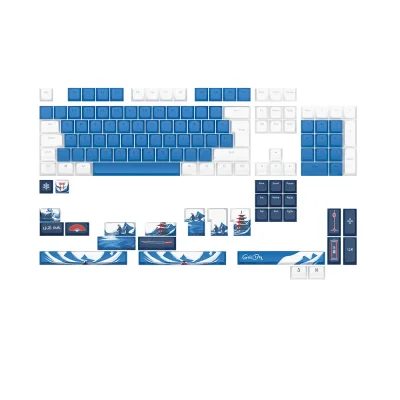 Dark Project x GeekBoy Keycaps ANSI & ISO PBT Комплект капачки за механична клавиатура (213 броя)