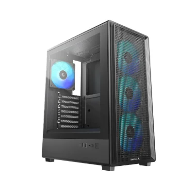 DeepCool CC550 4F Black Компютърна кутия