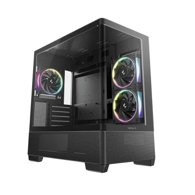 DeepCool CG380U 3F Black Компютърна кутия