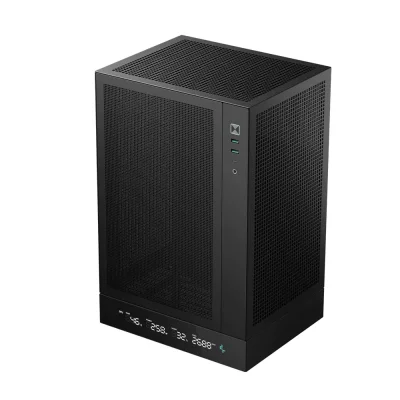 DeepCool CH170 DIGITAL Black Компютърна кутия
