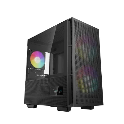 DeepCool CH360 DIGITAL Black Компютърна кутия