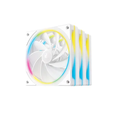 DeepCool FL12R SE 120mm ARGB White Reverse Комплект вентилатори (3 броя)