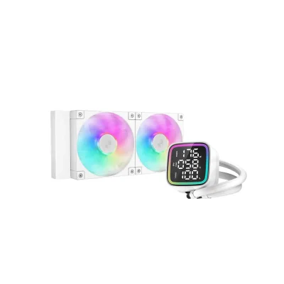 DeepCool LD240 WH 240 A-RGB White AIO Воден охладител за процесор