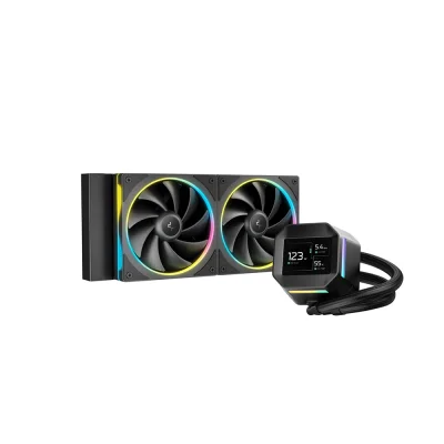 DeepCool LM240 240mm ARGB Black AIO Воден охладител за процесор