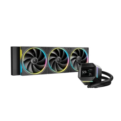 DeepCool LM360 360mm ARGB Black AIO Воден охладител за процесор
