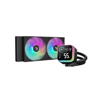DeepCool LQ240 240mm ARGB Black AIO Воден охладител за процесор