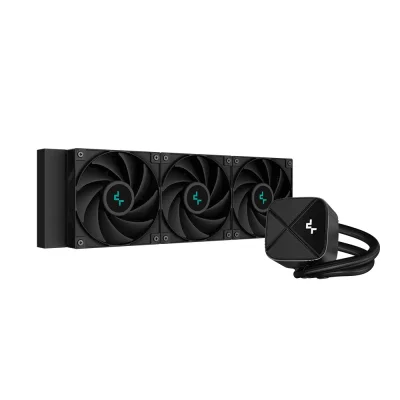 DeepCool LS720S ZERO DARK 360mm Black AIO Водно охлаждане за процесор