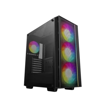 DeepCool Matrexx 55 Mesh V4 C Black Компютърна кутия