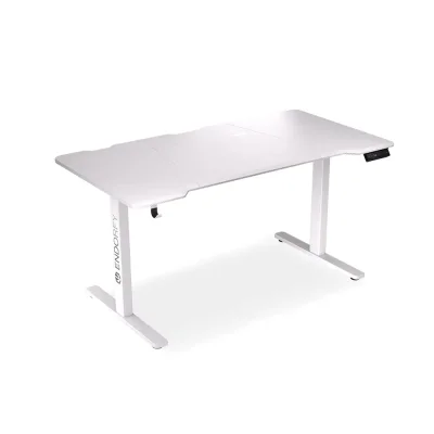 Endorfy Atlas L Electric Onyx White Електрическо геймърско бюро